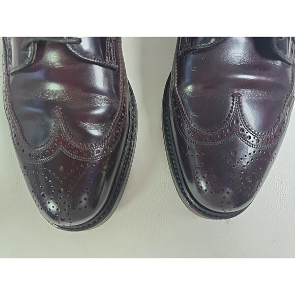 Vintage Florsheim Royal Imperial 97628 Kenmoor Wingtip Longwing Shoes 8.5 D main image 13